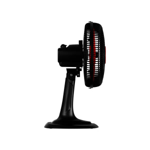 Ventilador de Mesa Ventisol Turbo 6P 30cm Vermelho - Imagem 5