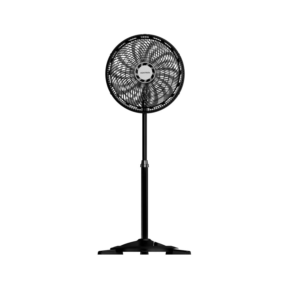 Ventilador de Coluna Ventisol Turbo 10P 40cm Preto/Cinza
