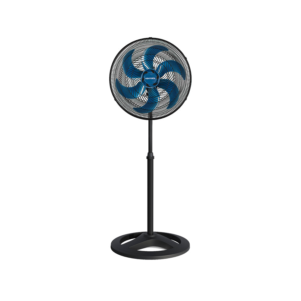 Ventilador de Coluna Ventisol Turbo 6P 50cm Azul