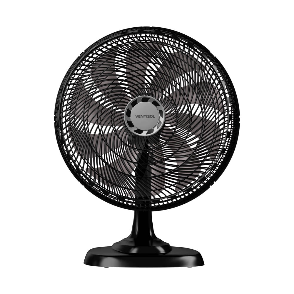Ventilador de Mesa Ventisol Turbo 10P 50cm Preto/Cinza