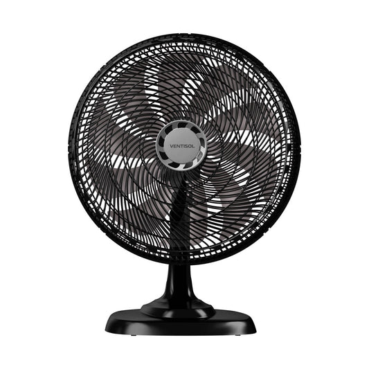 Ventilador de Mesa Ventisol Turbo 10P 50cm Preto/Cinza