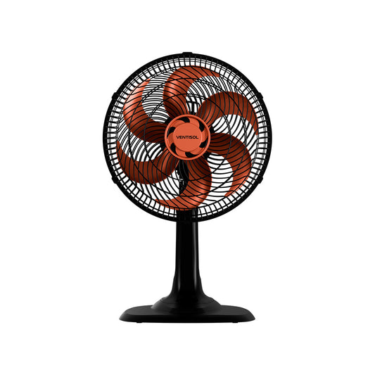 Ventilador De Mesa Ventisol Turbo 6P 30cm Bronze