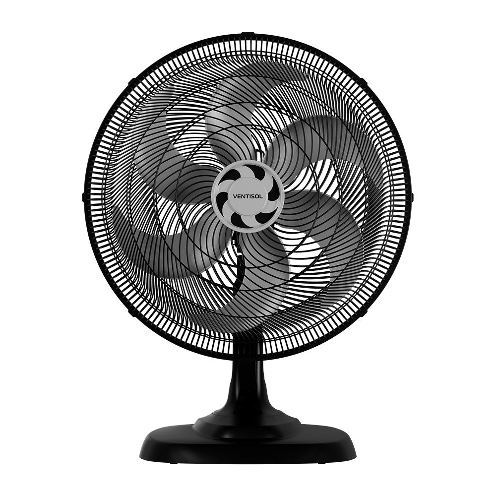 Ventilador de Mesa Ventisol Turbo 6P 50cm Preto