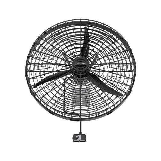 Ventilador De Parede Ventisol 1 Metro 1/2CV Preto 220V VP1M2