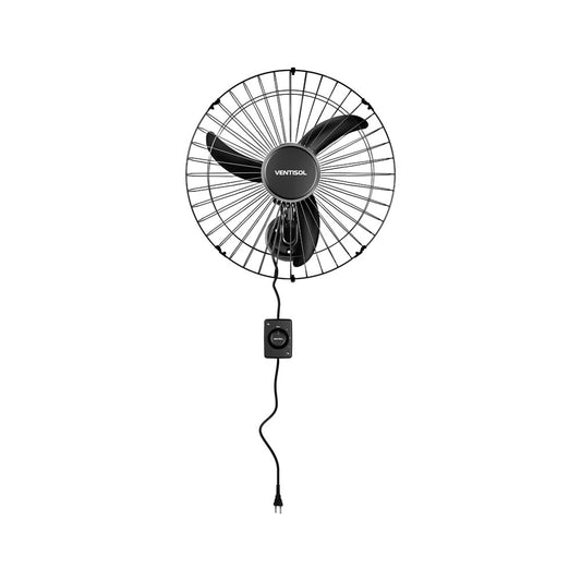 Ventilador de Parede Ventisol 50cm Preto Bivolt