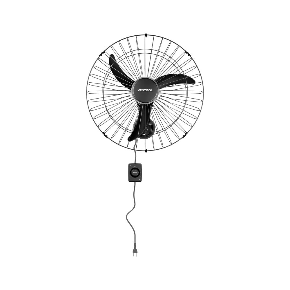 Ventilador De Parede Ventisol 60cm Preto Bivolt