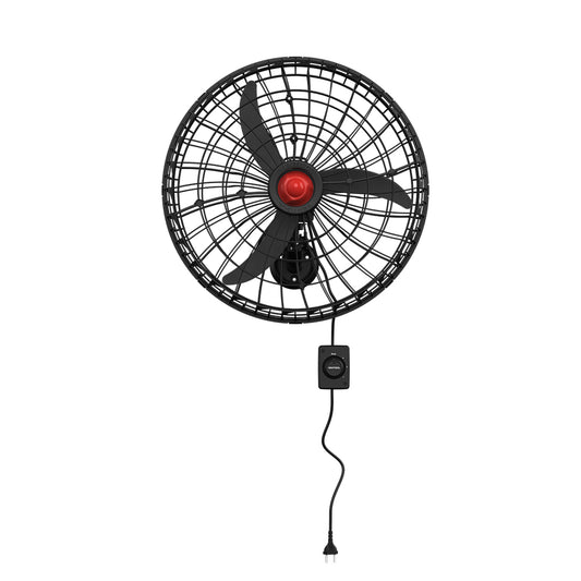 Ventilador de Parede Ventisol Grade Bipartida Preto 60cm Bivolt