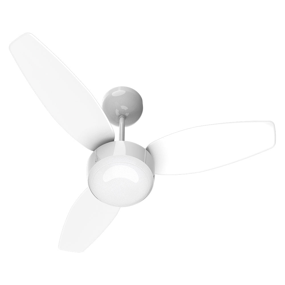 Ventilador de Teto Ventisol Ciclo Inverter C/Controle Bivolt - Branco