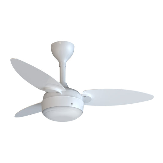 Ventilador de Teto Ventisol Elluz Inverter C/Controle Bivolt - Branco/Cinza