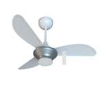 Ventilador de Teto Ventisol Mistral Inverter LED C/Controle Bivolt - Cinza/Branco