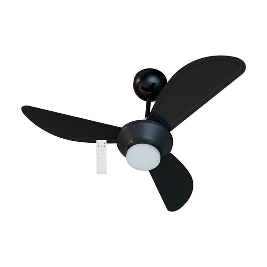 Ventilador de Teto Ventisol Mistral Inverter LED C/Controle Bivolt - Preto
