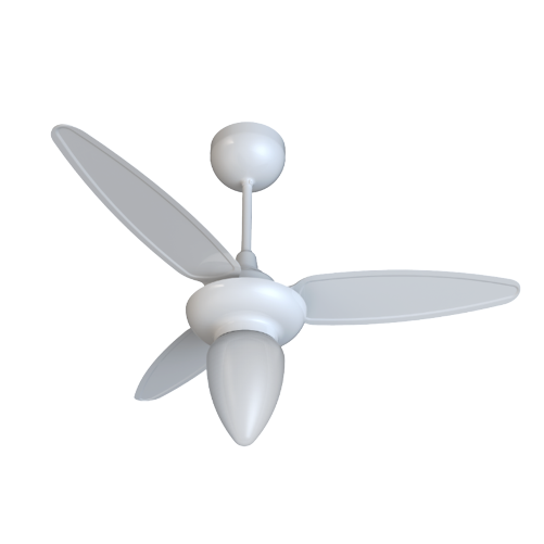 Ventilador de Teto Ventisol Wind Inverter C/Controle Bivolt - Branco